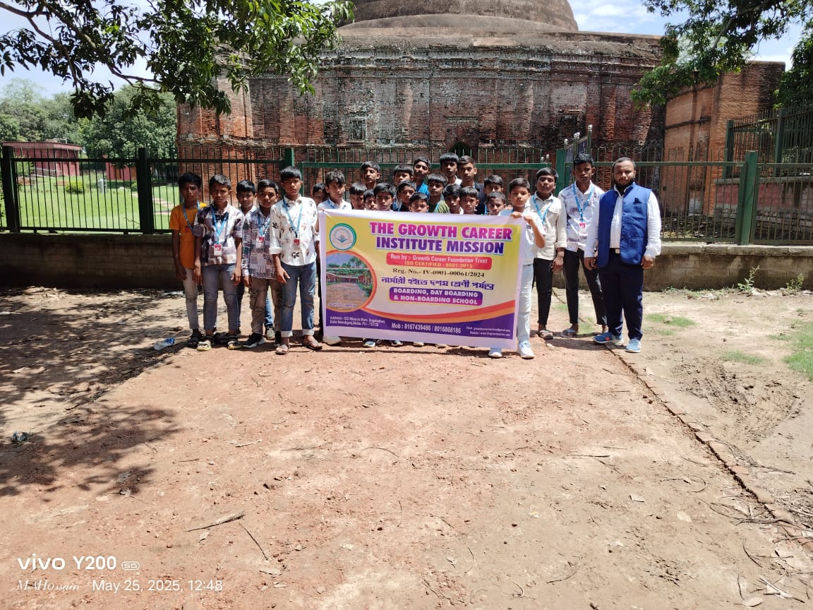 Students at museum